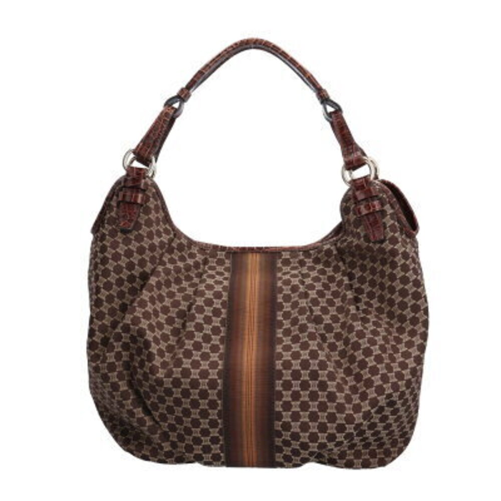 Celine Macadam Shoulder Bag Canvas Brown - Picture 3 of 7